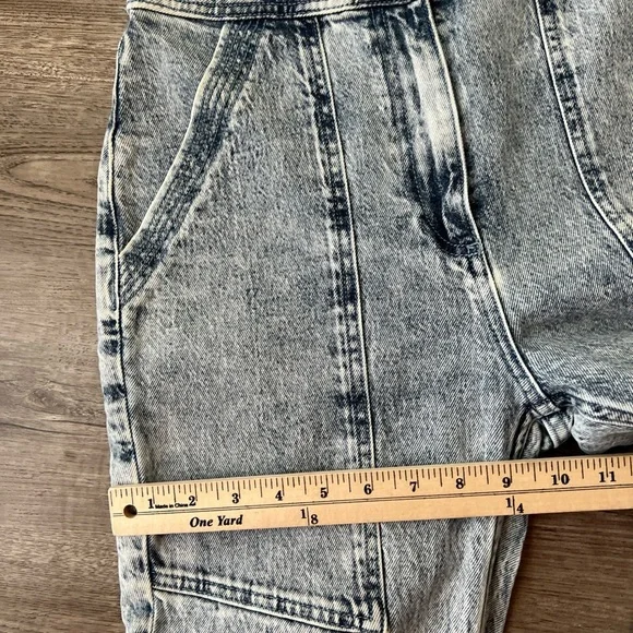 BA&SH Mame Boyfriend Acid Wash Jeans Ankle Length Womens 4 - Picture 10 of 16